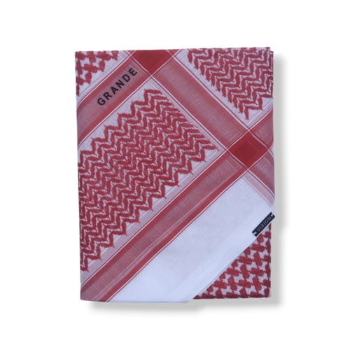 شماغ GRANDE احمر رسمي جديد