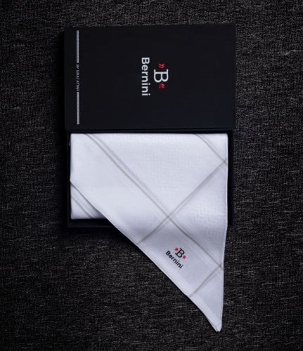 شماغ برنيني أبيض