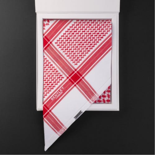 شماغ بنتلي أحمر جديد B5