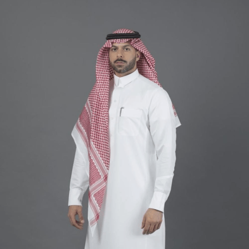 شماغ البسام كلاسيك اللون الخاص