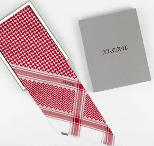 شماغ دي اكس احمر كلاسك