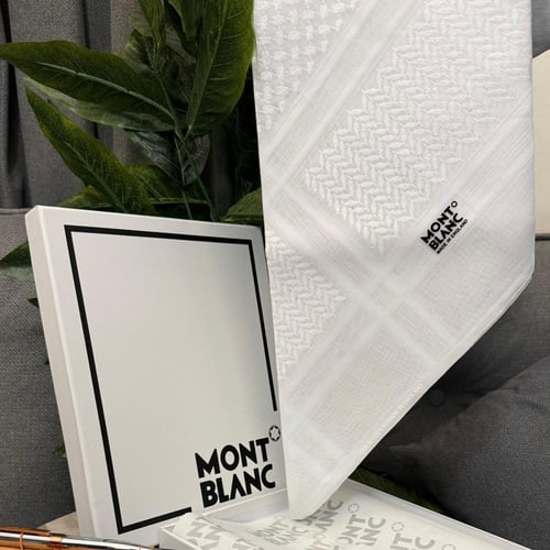 بكج شماغ مع قلم مونت بلانك آخر اصدار