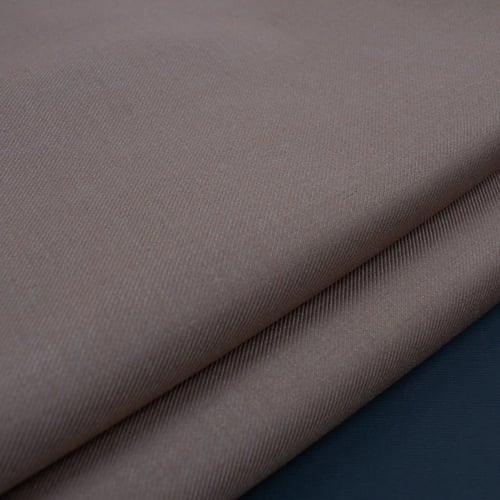 قماش ديفون شتوي سادة ترابي فاتح