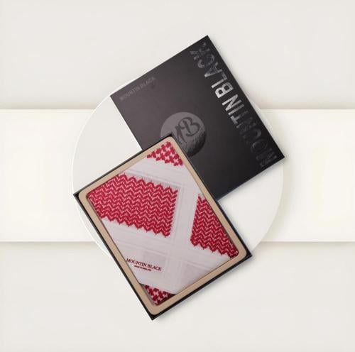 شماغ ماونتن بلانك احمر بيج