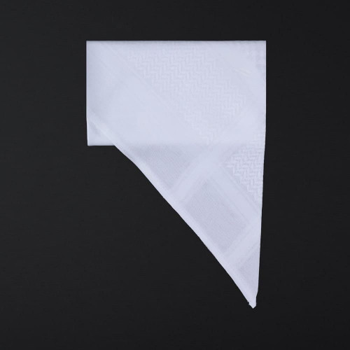 شماغ رسم الإنجليزي ابيض RRA