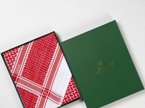 شماغ أوزون كلاسك دم الغزال آخر إصدار