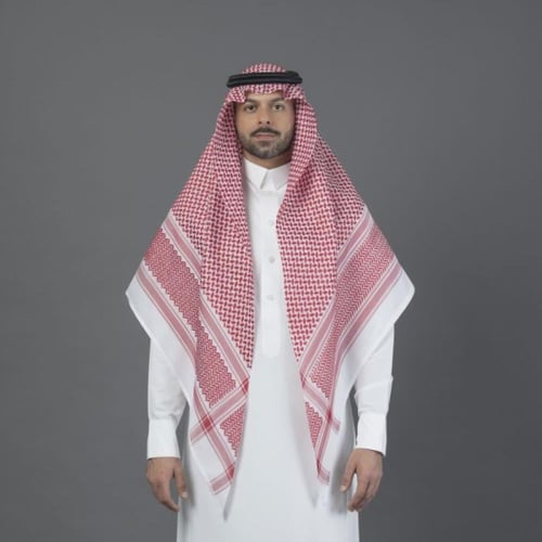 شماغ البسام كلاسيك اللون الخاص