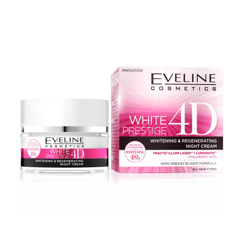 ايفلين وايت برستيج 4 دي كريم تفتيح مكثف ليلي - 50...