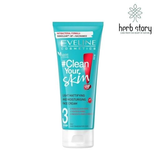 ايفلين كلير سكين كريم لترطيب البشرة الدهنية والمخت...