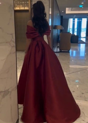 فستان سهرة خامة شانطون