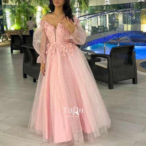 فستان جوري Pink مشجر
