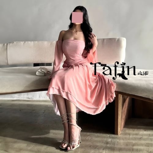 فستان جورجيت ناعم ومميز