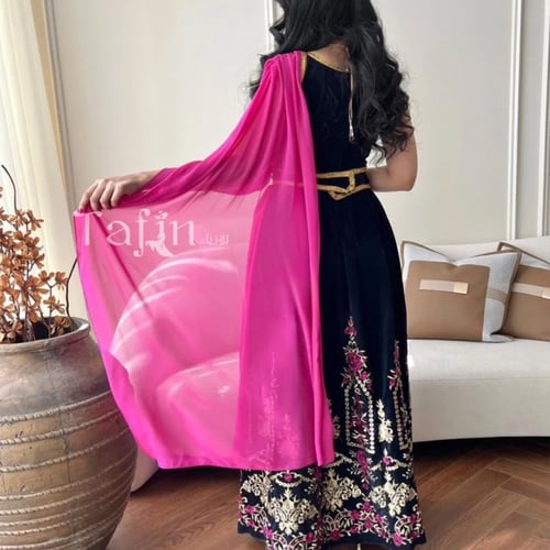 فستان رمضاني بألوان زاهيه