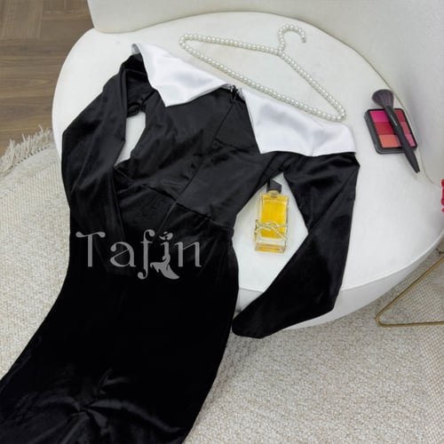 فستان سهره بوديكورن مخمل