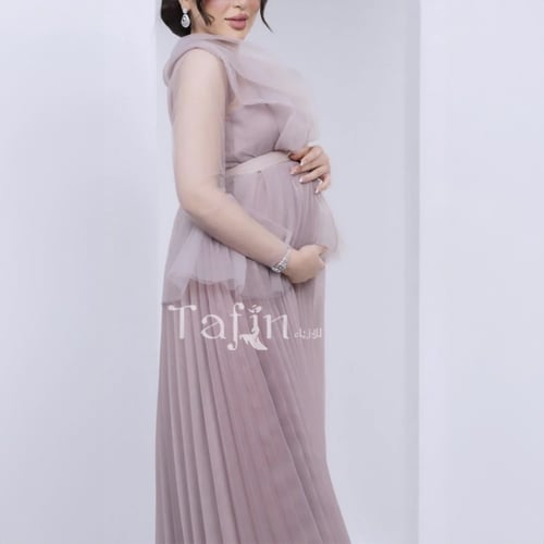 فستان الحوامل اورجنزا تكسير فخم