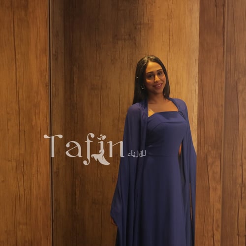 فستان هديل سهرة ناعم