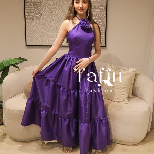 فستان تفتة موف