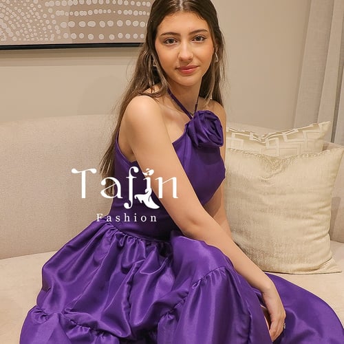 فستان تفتة موف