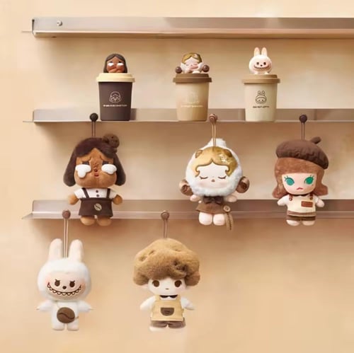 (اصلي 100%) POP MART Pop Bean Coffee Factory Plush...