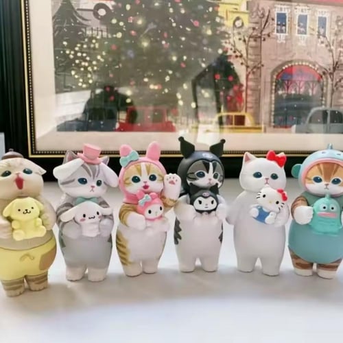 Mofusand with Sanrio characters
