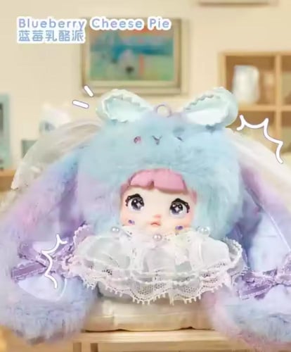 (اصلي 100%) Nommi Baby Sweetheart Bunny Plush