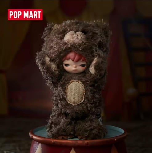 (اصلي 100%) POP MART Hirono Bear Vinyl Plush Doll