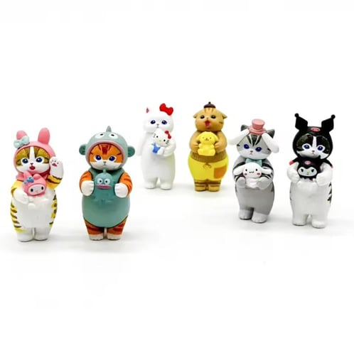 Mofusand with Sanrio characters