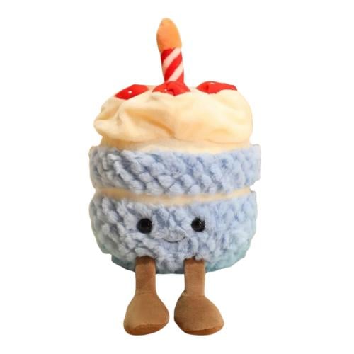 Jellycat blue cake