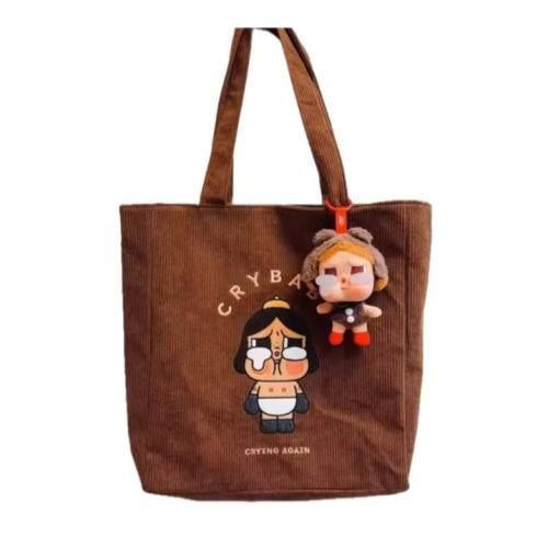 Pop Mart Crybaby Crying Again Tote Bag