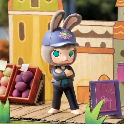 (اصلي 100%) POP MART Molly X Zootopia Series