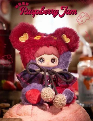 (اصلي 100%) MayMei Tiny Bear Cookie Series Plush