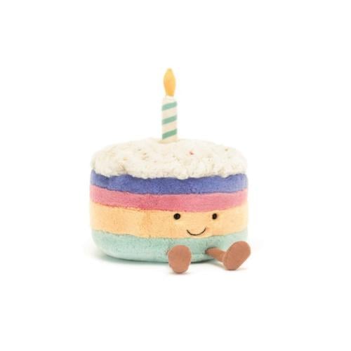 Jellycat rainbow cake