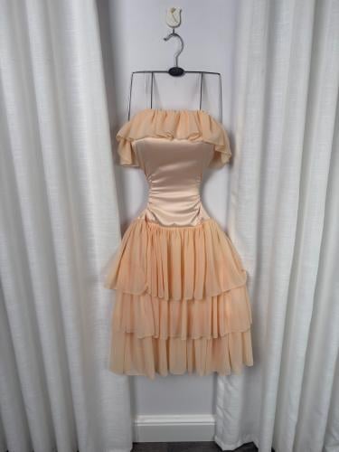 فستان خربزي