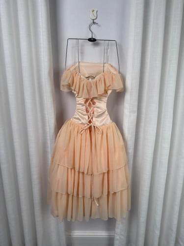 فستان خربزي