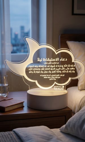 سراج المغفرة - نجفة ذكر الاستيقاظ ليلاً - هدية رمض...