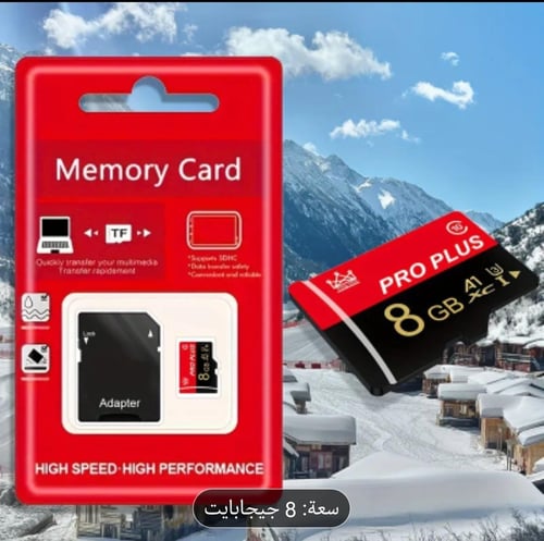 بطاقة ذاكرة 8GB