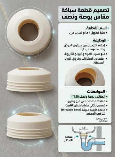 جلدة مواسير 1.1/2 بوصة
