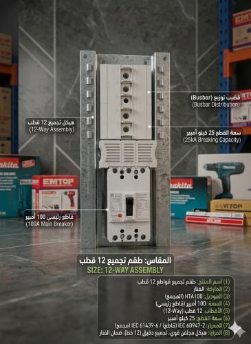 قلب طبلون ريسلن 12 خط معى القاطع
