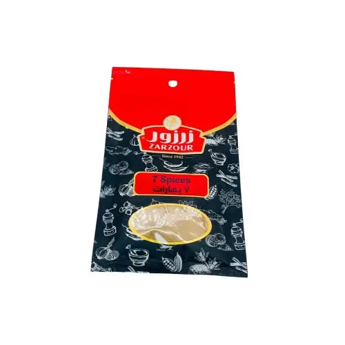 بهارات السبعة زرزور 50غ