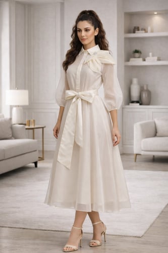 فستان لورين الأورغانزا الفاخر