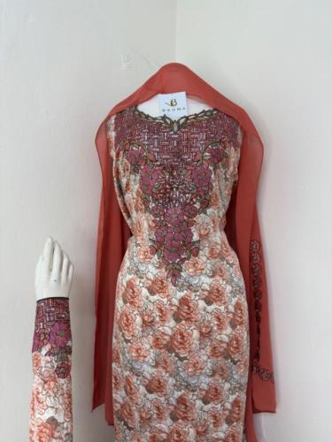 مخور اماراتي بالطرحه مخرم حرير اندنوسي