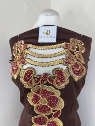 مخاوير ساده مخرم تطريز وكريستال