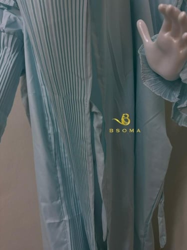 شرشف صلاة قطن نسائي مكسر-بليسيه (مرد-لف)