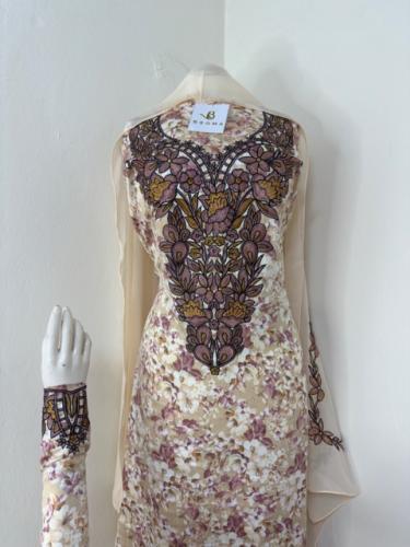 مخور حرير اندنوسي بالطرحه تطريز وكريستال