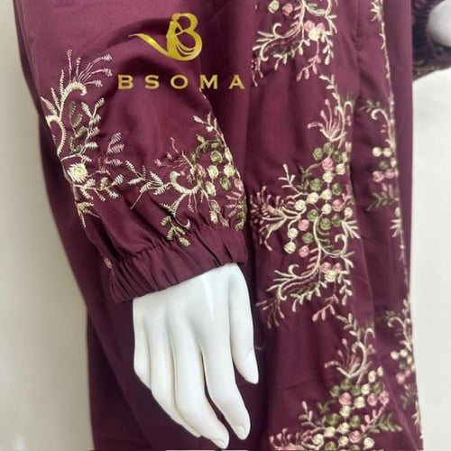 شرشف صلاة نسائي قطن مطرز (سحاب)