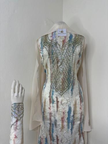 مخور اماراتي بالطرحه حرير ديجتال متروس كريستال