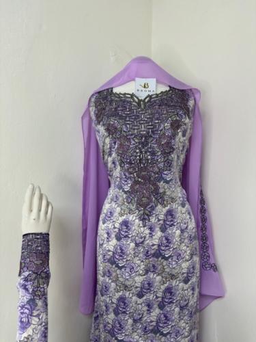 مخور اماراتي بالطرحه مخرم حرير اندنوسي