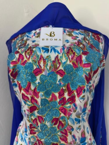 مخاوير اماراتيه حرير اندنوسي تطريز وكريستال متروس...