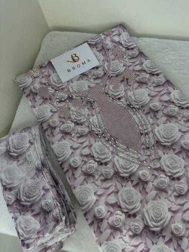 مخور مورد بالطرحه حرير ديجتال متروس كريستال