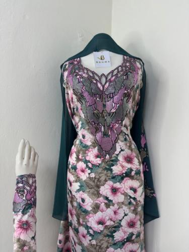 مخور اماراتي مخرم حرير اندنوسي بالطرحه